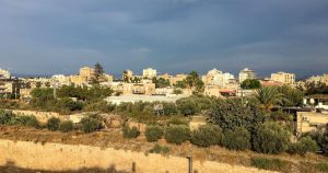 Ein Blick über Akko, Israel