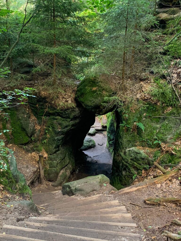 Schwedenlöcher in der Sächsischen Schweiz