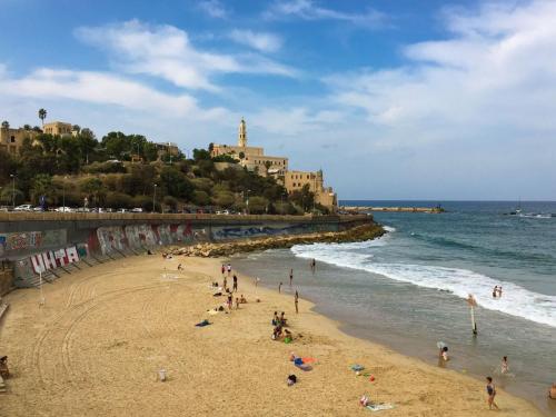 Am Strand vor Tel Aviv Jaffa